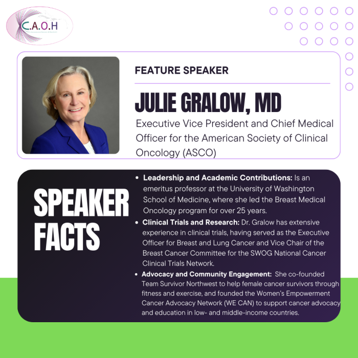Dr. Julie Gralow